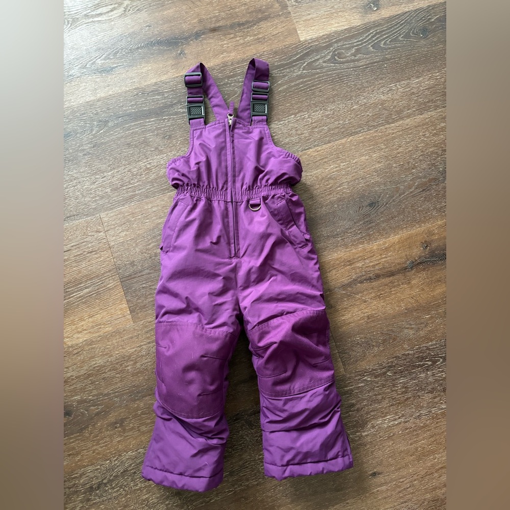 Lands End purple snow pants